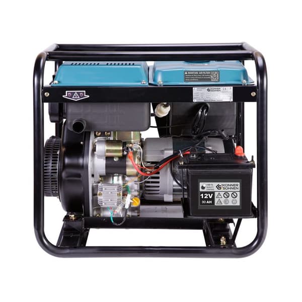 KS 9100HDE-1-3 ATSR dieselgeneratorset med fasväxlingssystem, maximal effekt 7500 W (400V) - 6400 W (230V)
