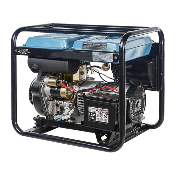 KS 9100HDE-1-3 ATSR dieselgeneratorset med fasväxlingssystem, maximal effekt 7500 W (400V) - 6400 W (230V)