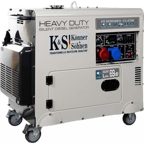 Konner & Sohnen Dieselgenerator mono och tri KS9200HDES-1/3ATSR euro V