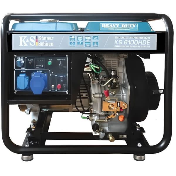 Konner & Sohnen dieselgenerator 5,5 kW demarelec KS 6100HDE