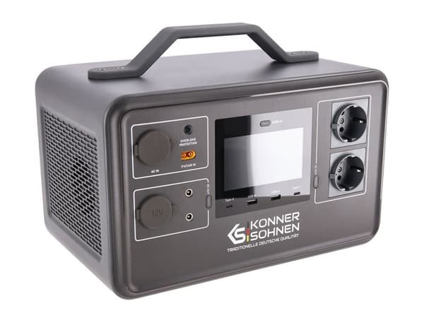 Bärbar kraftstation - KS 1200PS 1200 W / 2400 W 1030 Wh LiFePO4