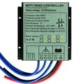 Miniatyrbild 4 av 11: 2000W 24V hemmabruk 3-blads vindturbingenerator med MPPT-kontroller och växelriktare, vertikal axel vindkraftverk