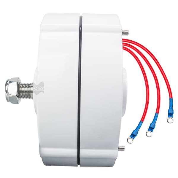 Mars Rock 100W Generator, Effektiv Strømproduktion, Holdbart Akselmateriel,Enkelt aksel, 100W 12V, 12V