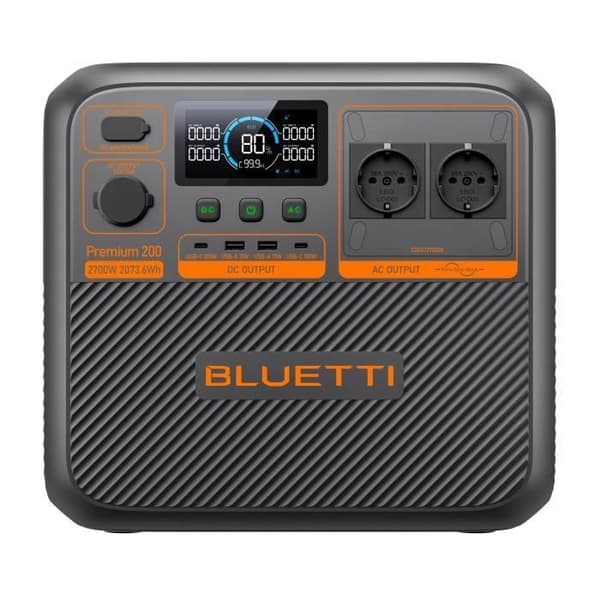 KIT BLUETTI AC270P Elstation med MP200