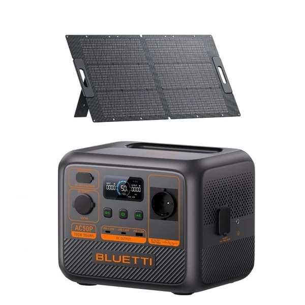 Kit elektrisk station BLUETTI Premium 50(AC50P) med MP200