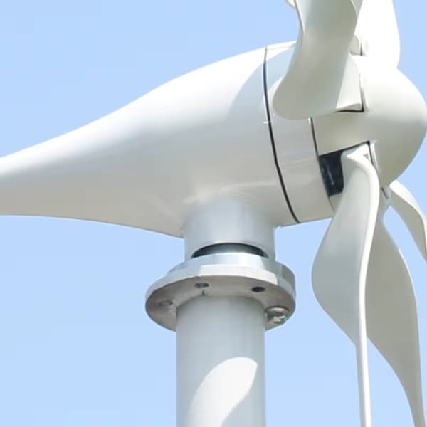 3000W 24V 6-blads vindturbingenerator med styrenhet, hem vindkraftverk med monteringsbas