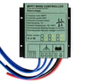 Miniatyrbild 3 av 6: 3000W 48V 5-bladigt vindkraftverk med styrenhet, hemmabruk vindturbingenerator med monteringsbas
