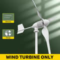 Miniatyrbild 2 av 7: 5000W 24V horisontell 3-blads vindturbingenerator, vindkraftverk för hemmabruk, hög effektivitet, stabil, lång livslängd
