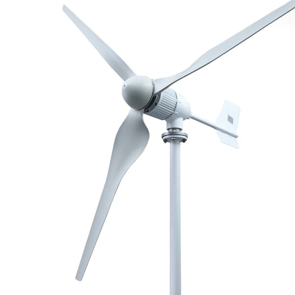 5000W 48V 3-bladig horisontell vindturbingenerator, liten vindkraftverk för hemmabruk, enkel att installera
