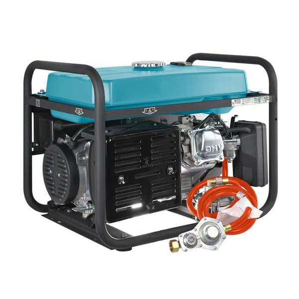 Bensin-gas generator KS 9000E G K&amp;S max/nom. effekt: 6500W/6000W, manuell-elektrisk start, AVR, LED-skärm.