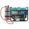 Miniatyrbild 1 av 6: Bensin-gas generator KS 9000E G K&amp;S max/nom. effekt: 6500W/6000W, manuell-elektrisk start, AVR, LED-skärm.
