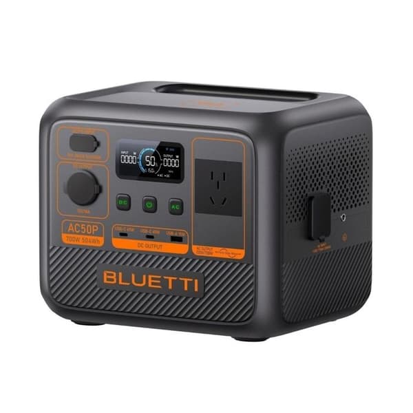 Batteri AC50P - 700W/ 504Wh - BLUETTI - AC50P Svart, Orange