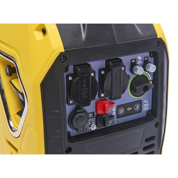 Tyst generator 2200W inverter 4T bensinmotor 79 Cm3 CHAMPION AVR-skydd Autonomi + 10 timmar Generator
