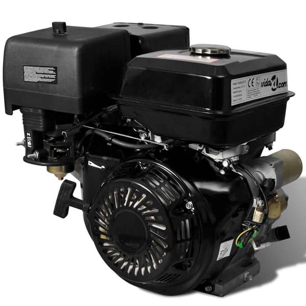 Bensinmotor 15 HK 11 kW svart