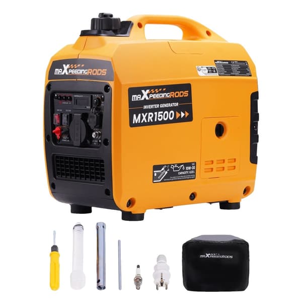 Kannettava invertterigeneraattori, 1000W nimellisteho, 1200W maksimiteho,MXR1500-EU