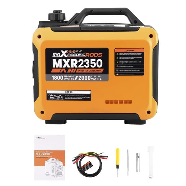 Invertergenerator, 1800W Nominel Effekt, 2000W Maksimal Effekt,MXR2350-EU