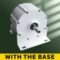 Miniatyrbillede 2 af 2: Vindmøllegenerator, 2000W, med monteringsbase,2000W, 12V, Med basen