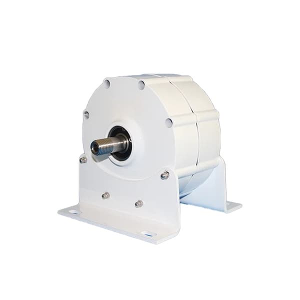 Pysyvä magnetogeneraattori, 2000W tehon ulostulo, matalan nopeuden kotikäyttöön, 12V, jalustalla, 2000W 300RPM
