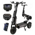 Miniatyrbild 1 av 6: EV OOTD T30 3200W 60V 31.2AH 65HP/H 100HP +NFC Han/Fraa Enkel att transportera Svart
