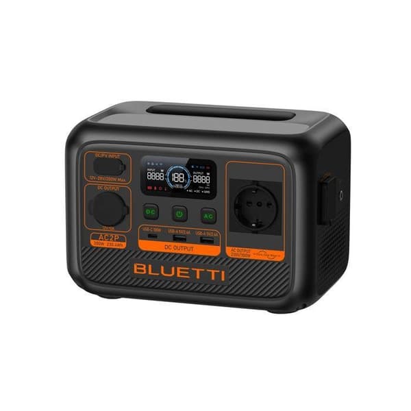 KIT Elektrisk station BLUETTI AC2P med Solpanel 60W