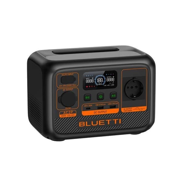 KIT Elektrisk station BLUETTI AC2P med Solpanel 60W