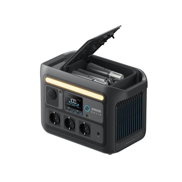KIT Elektrisk station Anker SOLIX C800X med Solpanel PS100X