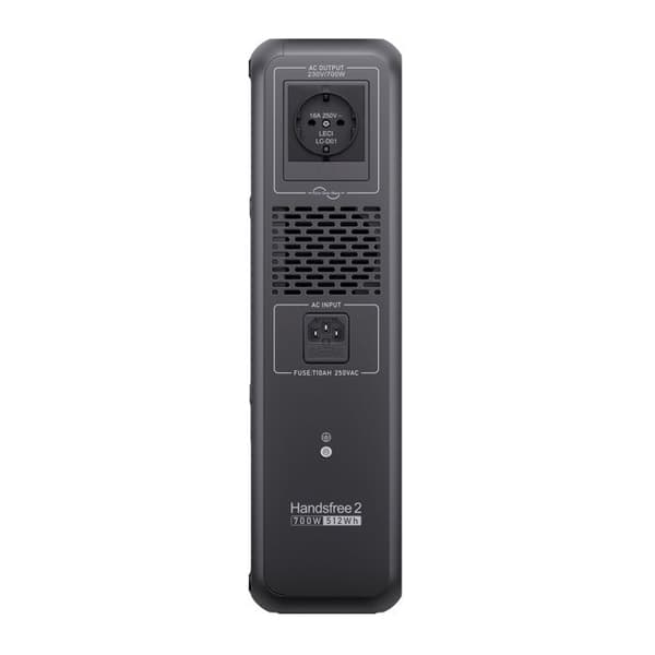 BLUETTI Handsfree2 Elstation, Batteri 512Wh, 1*700W