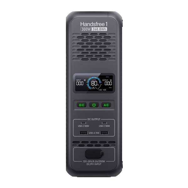 BLUETTI Handsfree1 Strömstation, Batteri 268.8Wh, 1*300W