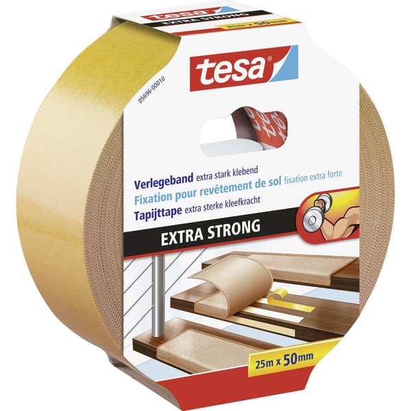 tesa EXTRA STRONG 05696-00010-11 Maskeringstejp Orange (L x B) 25 m x 50 mm 1 st
