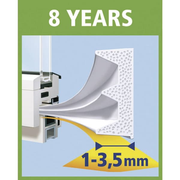 tesamoll® gummipackning Classic tesa E-PROFILE Brun 1 st