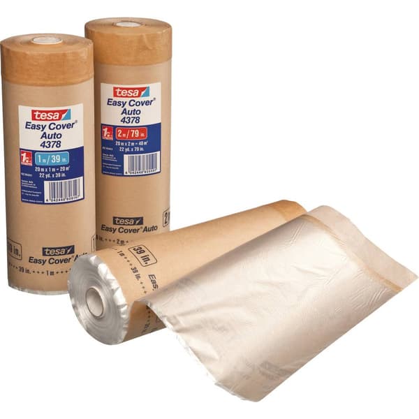 tesa 04378-00003-01 Maskeringstejp tesa Easy Cover® Brun (L x B) 20 m x 1 m 1 st