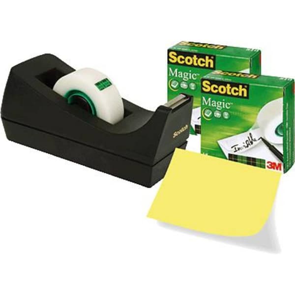 Scotch SM3-12 Bordsdispenser Scotch® Magic™ 810 Matt (L x B) 33 m x 19 mm 3 st