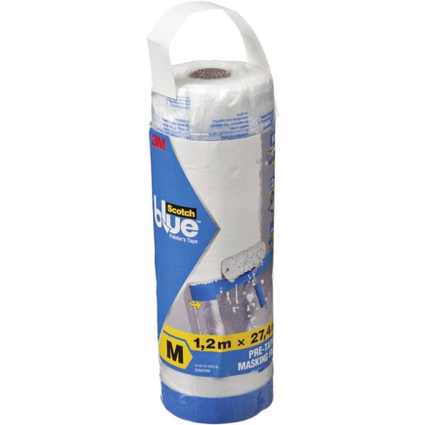 Scotch PT2093EL-48 Täckfolie ScotchBlue™ Blå (transparent) (L x B) 27.4 m x 1.2 m 1 st