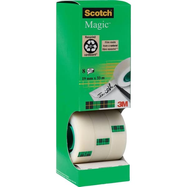 Scotch 7100026960 Tejp Scotch® Magic™ 810 Matt (L x B) 33 m x 19 mm 8 st