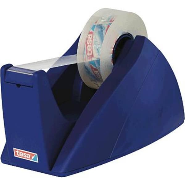 tesa Tejpdispenser 57421-00002-01 Royalblå Rullbredd (max.): 19 mm Rullängd (max.) 33 m
