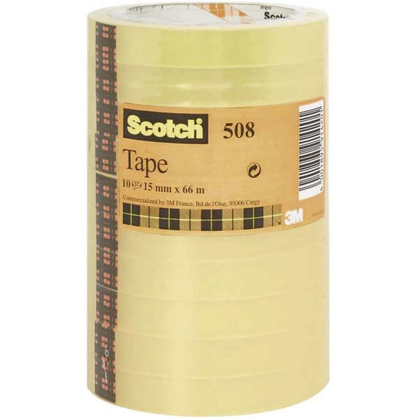 Scotch FT-5100-9664-5 5081566 Tejp Transparent (L x B) 66 m x 15 mm 10 st