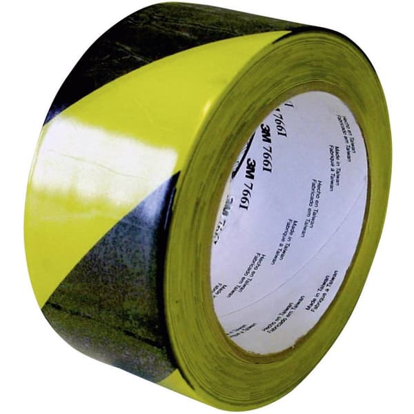 PVC-markeringstejp 3M 766i Gul/svart 1 st