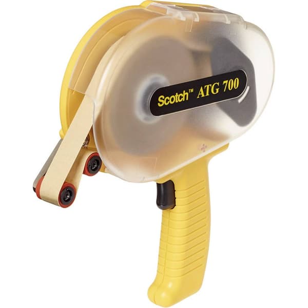 3M Förpackningsbanddispenser ATG 700 Gul Rullbredd (max.): 19 mm Rullängd (max.) 55 m