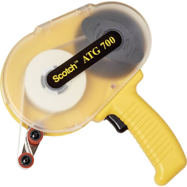 3M Förpackningsbanddispenser ATG 700 Gul Rullbredd (max.): 19 mm Rullängd (max.) 55 m