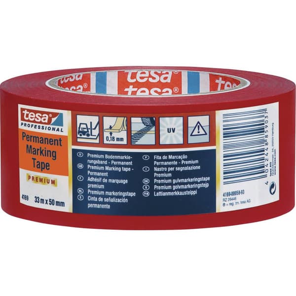tesa PREMIUM 04169-00061-93 Markeringstejp tesa® Professional Grön (L x B) 33 m x 50 mm 1 st
