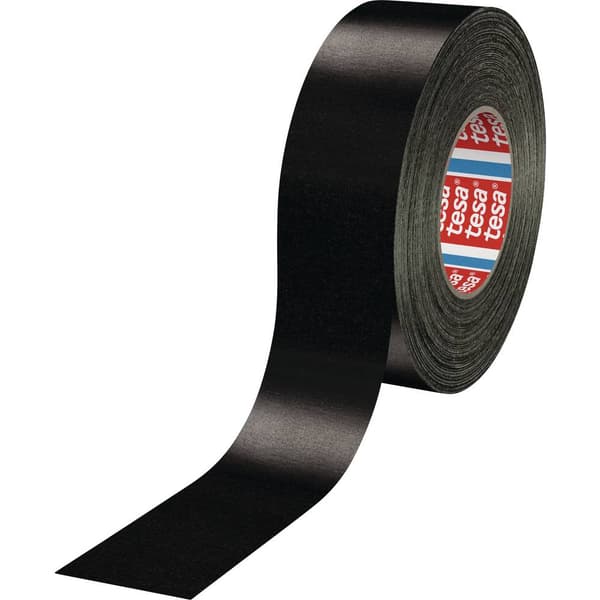 tesa PERFECT 57231-00000-02 Tygtejp tesa® extra Power Svart (L x B) 50 m x 50 mm 1 st