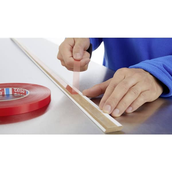 tesa 04965-00014-00 Dubbelsidiga tejp tesafix® 4965 Transparent (L x B) 50 m x 50 mm 1 st