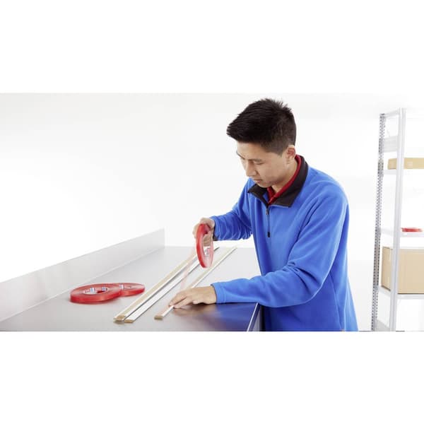 tesa 04965-00014-00 Dubbelsidiga tejp tesafix® 4965 Transparent (L x B) 50 m x 50 mm 1 st