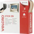 Miniatyrbild 1 av 2: VELCRO® VEL-EC60221 Kardborreband för fastlimning Statisk del och fleecedel (L x B) 10000 mm x 20 mm Beige 10 m