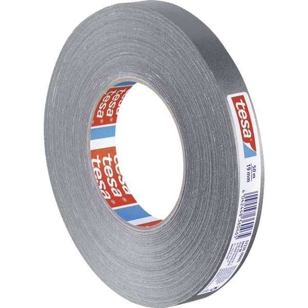 tesa PERFECT 57230-00005-02 Tygtejp tesa® extra Power Grå (L x B) 50 m x 19 mm 1 st