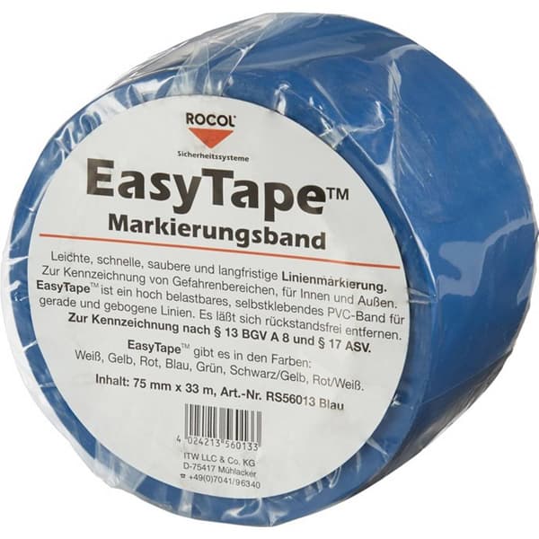 Rocol RS56013 RS56013 Markeringstejp EasyTape™ Blå (L x B) 33 m x 75 mm 1 st