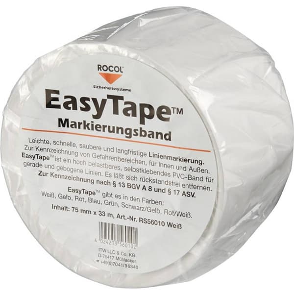 Rocol RS56010 RS56010 Markeringstejp EasyTape™ Vit (L x B) 33 m x 75 mm 1 st