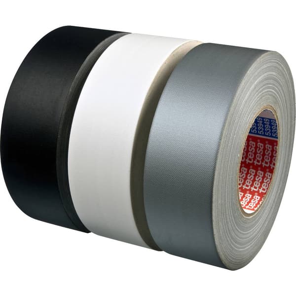 tesa 53949-00004-02 Tygtejp tesa® Professional Vit (L x B) 50 m x 50 mm 1 st
