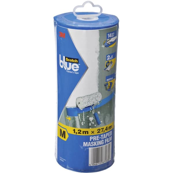Scotch PTD2093EL-48-S Täckfolie ScotchBlue™ Blå (transparent) (L x B) 27.4 m x 1.2 m 1 st