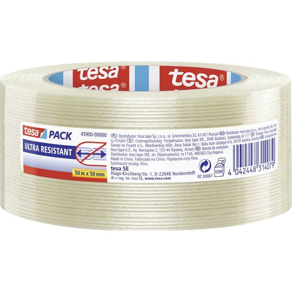 tesa ULTRA RESISTANT 45900-00000-00 Filamentband tesapack® Transparent (L x B) 50 m x 50 mm 1 st